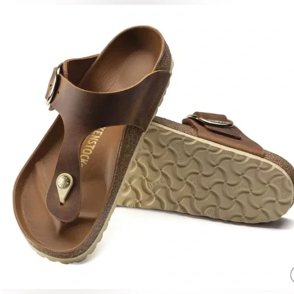 EUC Birkenstock Gizeh Big Buckle 36 - Picture 2 of 12